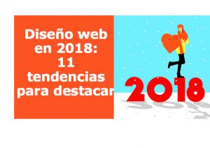 Tendencias de diseño web 2018