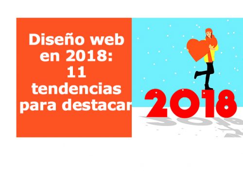 Tendencias de diseño web 2018