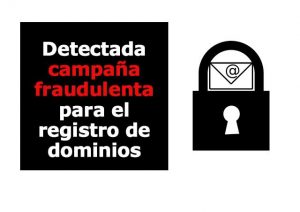 Fraude e-mail registro dominios