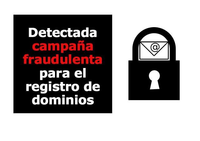 Fraude e-mail registro dominios