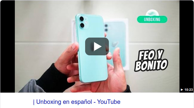 Unboxing ejemplo