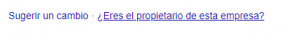 Reclamar propiedad de Google My Business