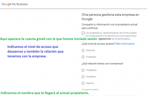 Tomar posesión de tu ficha de Google My Business