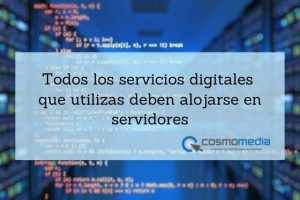 Servidores y servicios digitales empresas