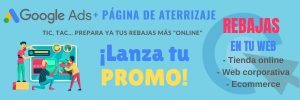 Rebajas Google Ads Página web
