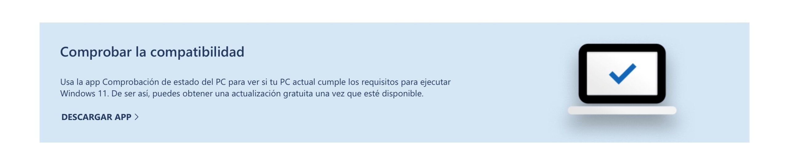 Cómo comprobar compatibilidad con Windows 11