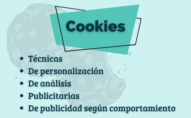 Cookies. Tipología