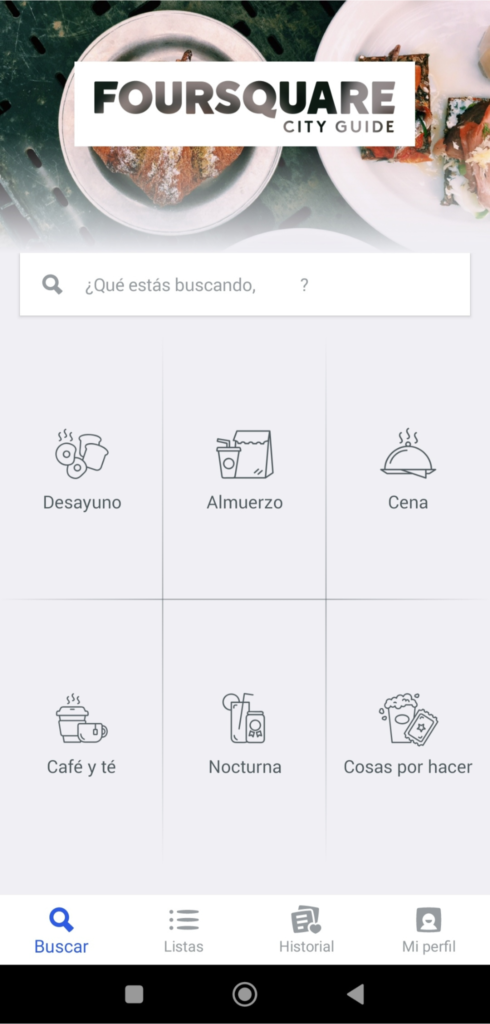 App FourSquare