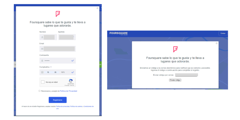 Cómo darse de alta en FourSquare
